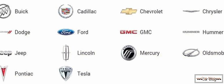 Најсодржинскиот список на американски брендови за автомобили