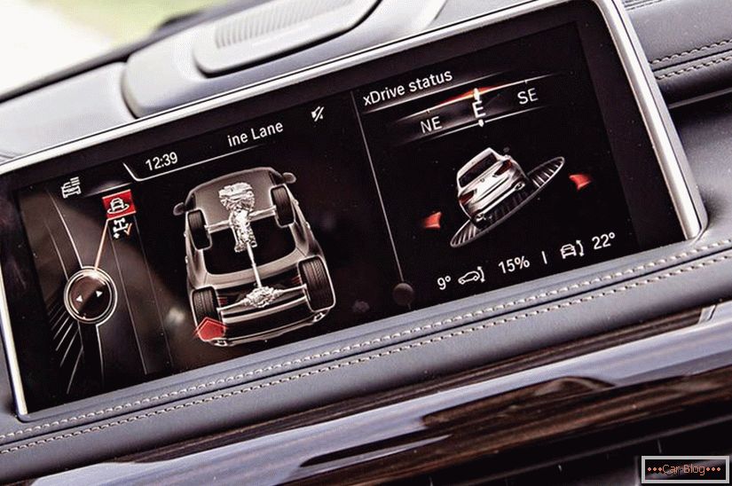 BMW X6 2015 Мултимедија