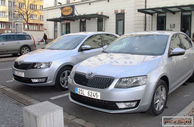 Шкода Октавија и Рапид - оба автомобиля заслужили доверие российских водителей