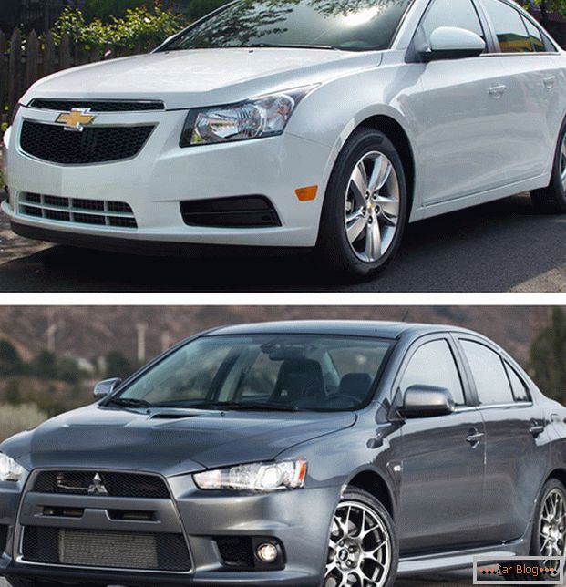 Chevrolet Cruze или Mitsubishi lancer - кој од седаните е подобар за модерниот градски жител?
