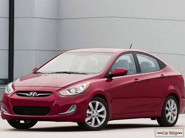 Појавата на автомобилот Hyundai Accent