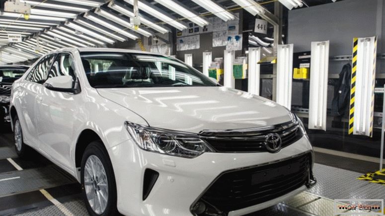 Производство на новата Toyota Camry