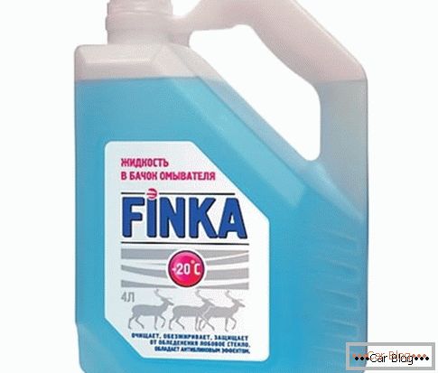 Зимска течност за миење сандукар Финка