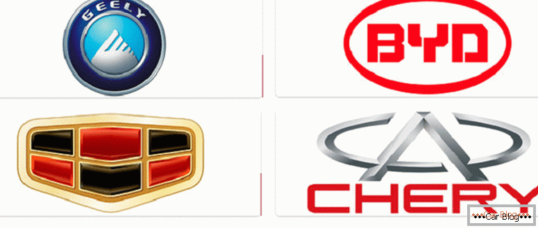 Која е листата на брендови на кинески автомобили?