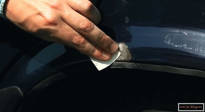 Локален ремонт сколов и царапин на кузове автомобиля