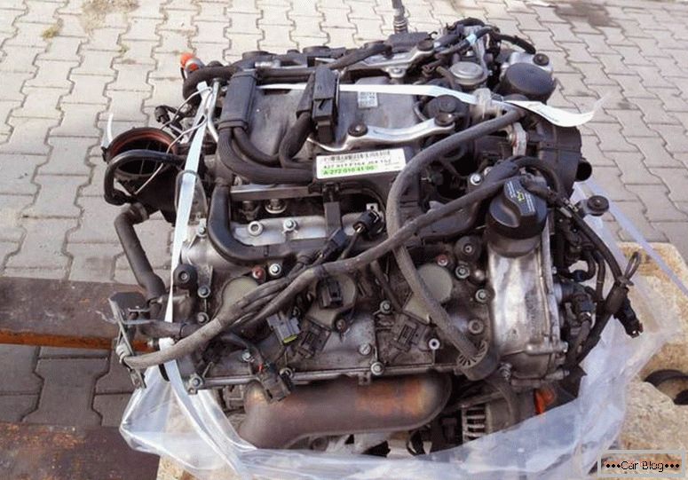 мотор mercedes ml w164