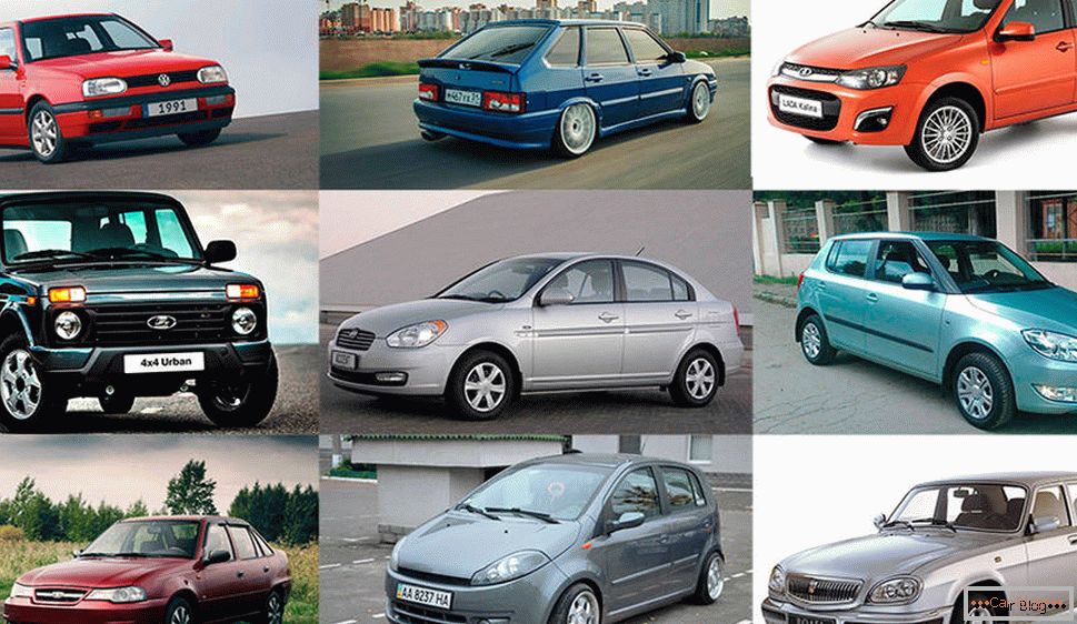 Најдобри автомобили до 150.000 рубли