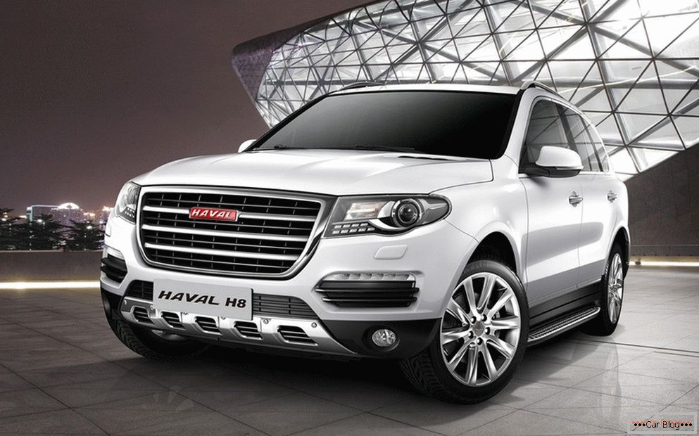 Российские цены на Haval H8 начинаются от 2050000 рублей