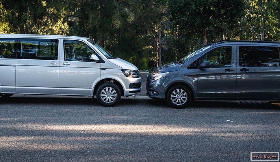Кој миниван за избор: Мерцедес-Бенц Вито или Volkswagen Transporter T5