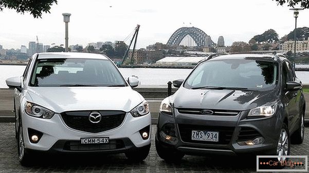 Ford Kuga или Mazda CX-5 автомобили имаат еднакви шанси да победат во нашата споредба.