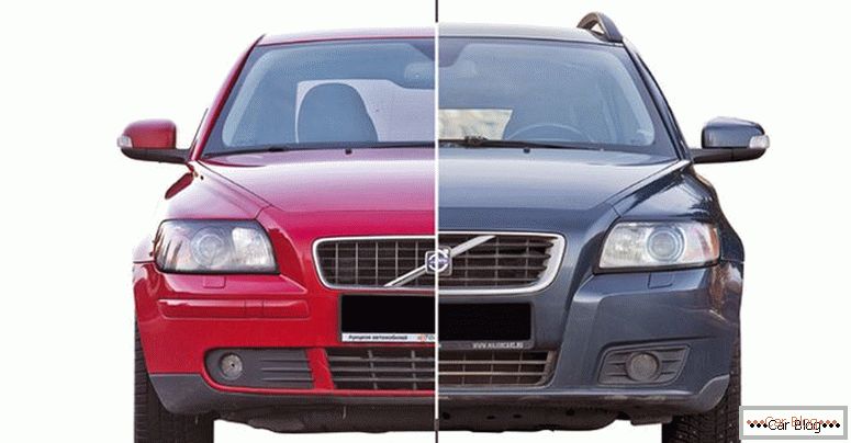 Volvo C40 пред и после рестартирање