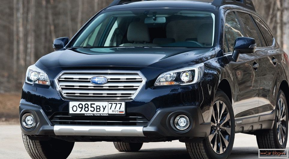Японцы в апреле привезут в Россию новый универзален Subaru Outback 2016